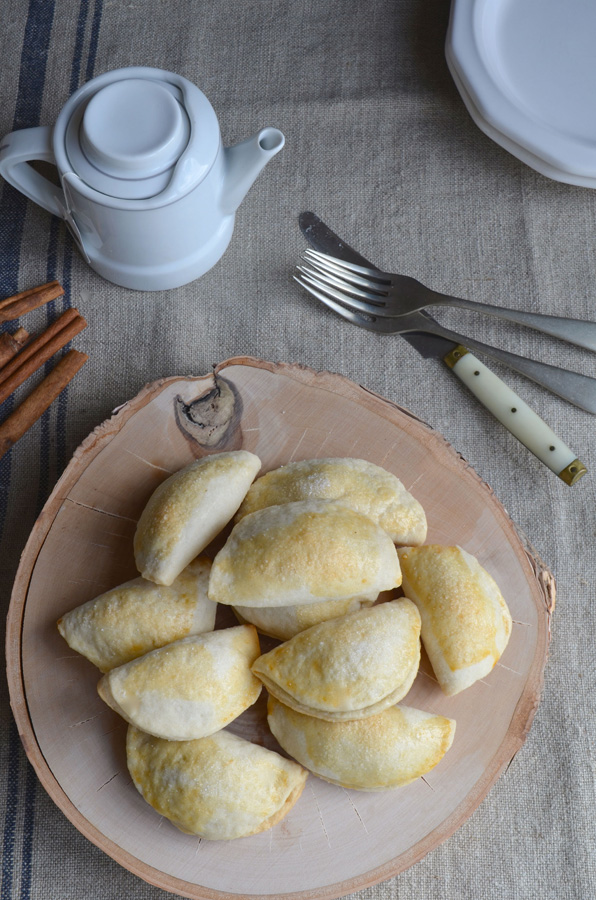 White Sweet Potato Preserve Turnovers, Empanadillas de Dulce de Boniato