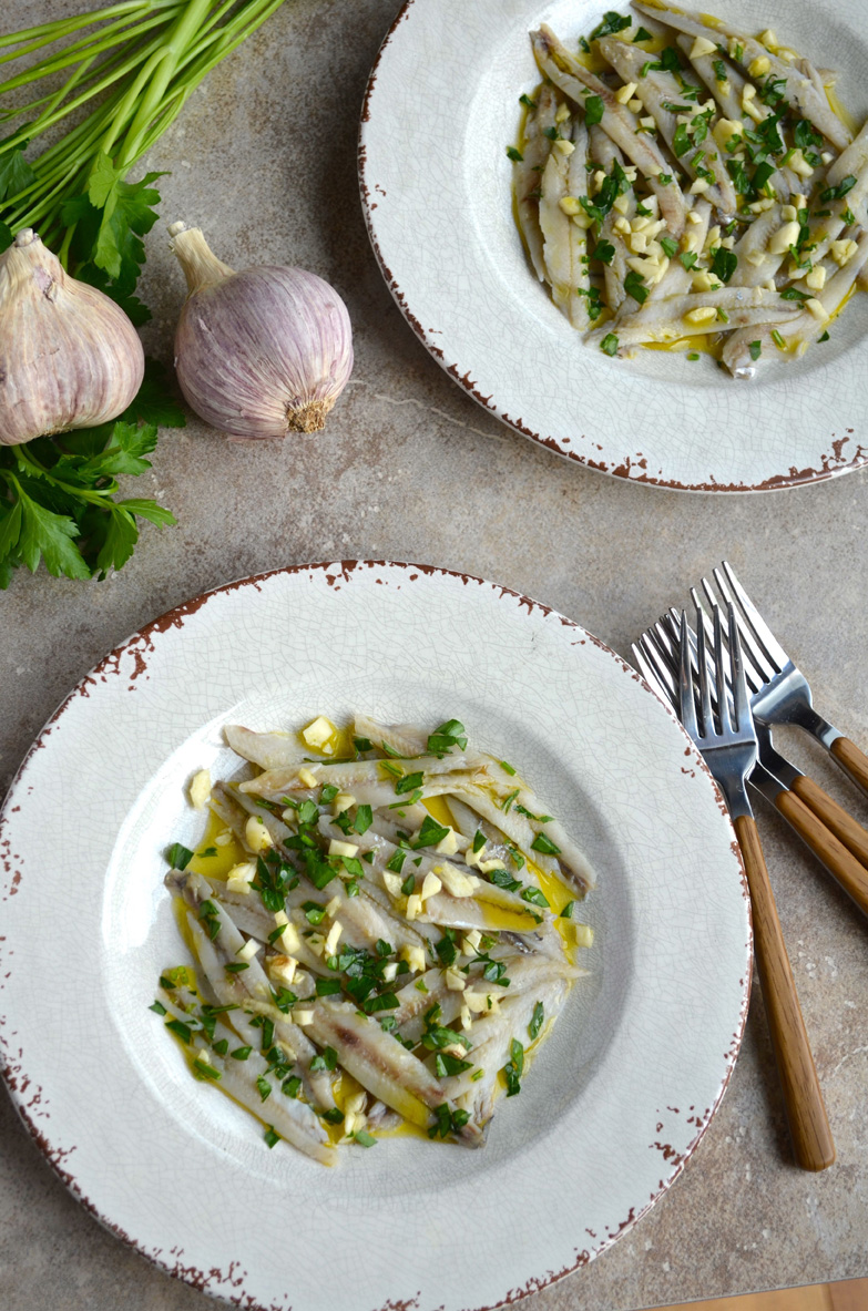 Fresh White Anchovies In Vinegar, Boquerones En Vinagre - MAMA ÍA