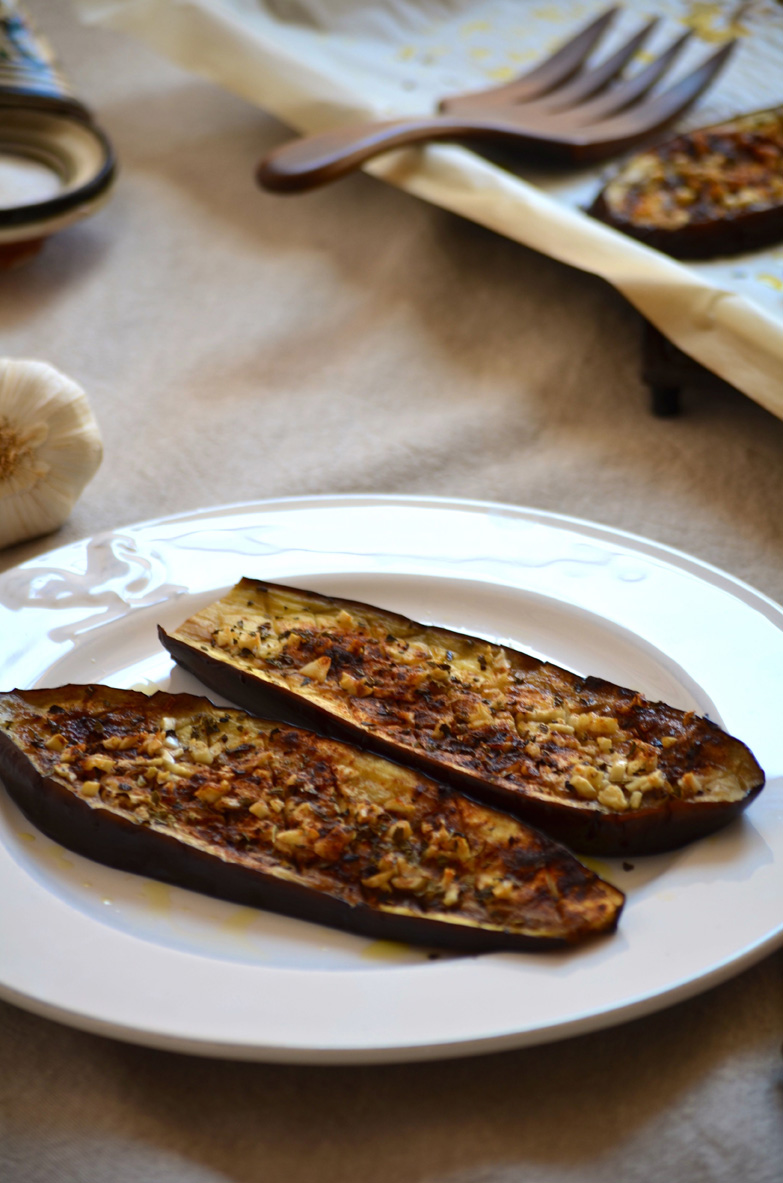 Oven Baked Eggplant with Pimentón, one of two sibling sides - MAMA ÍA