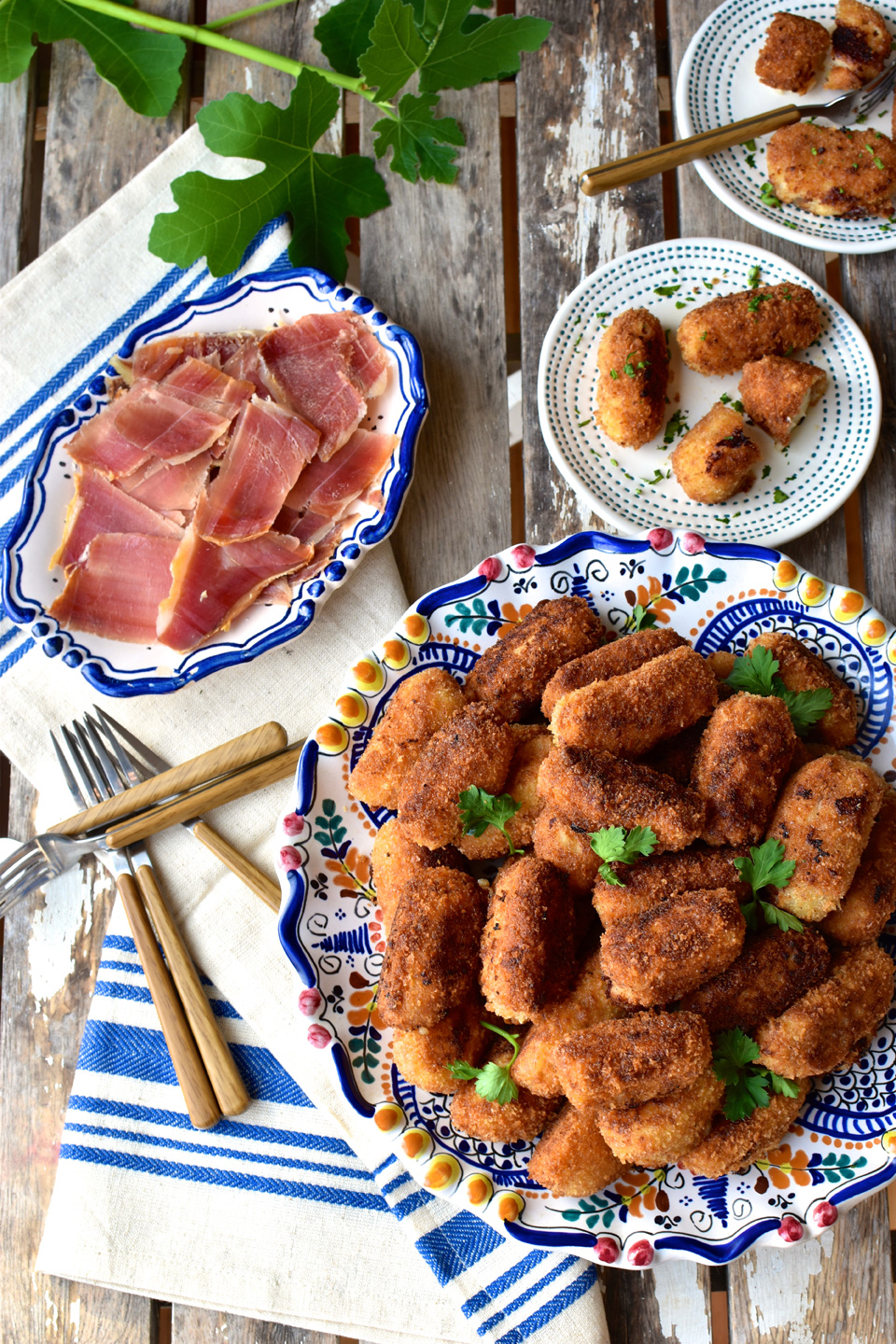 Croquetas De Jamón Serrano, Serrano Ham Croquettes, The Last Of The Leg ...