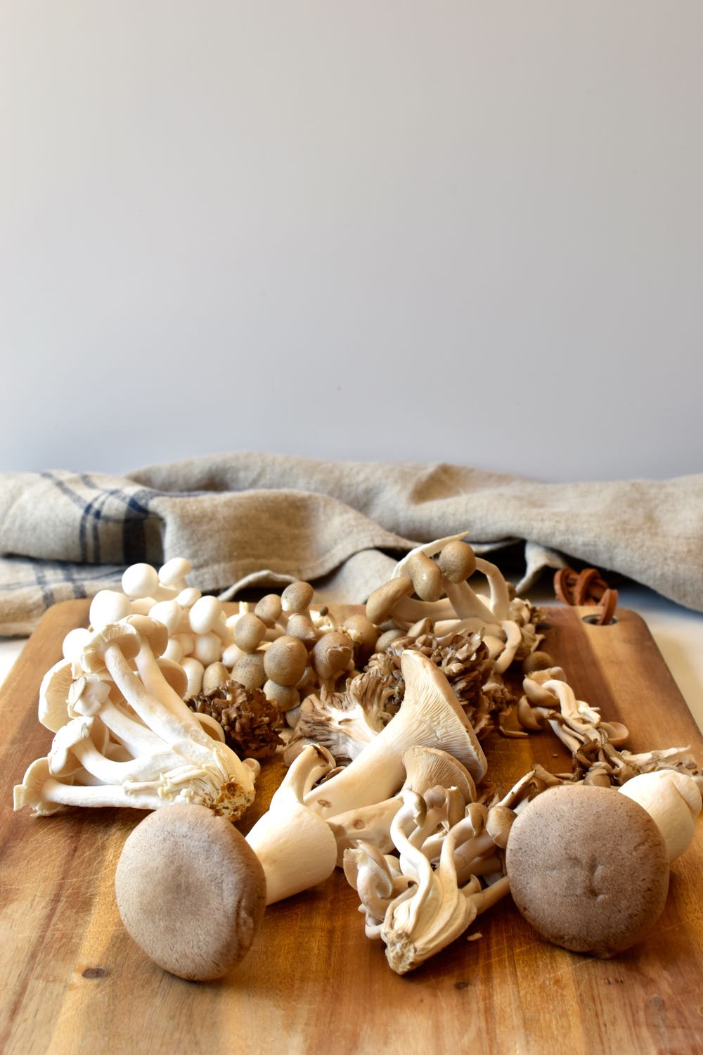 Wild garlicky mushrooms, Mama Ía blog